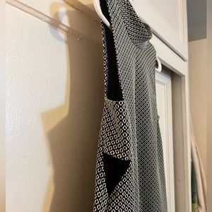 Shirt slightly below the knee dress